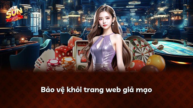 Bảo vệ khỏi trang web giả mạo